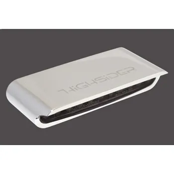 Osvětlení pro motocykl HIGHSIDER LED moto zadní světlo STRIPE chrom kouřové