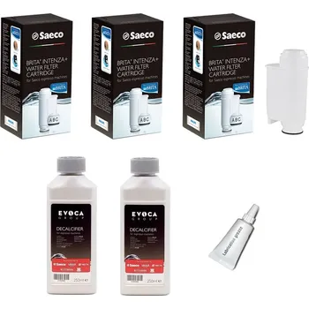 Saeco / Philips Brita Intenza+ 3 ks + CA6700 odvápňovač 500 ml + CA6704/99 čisticí tablety do spařovací jednotky