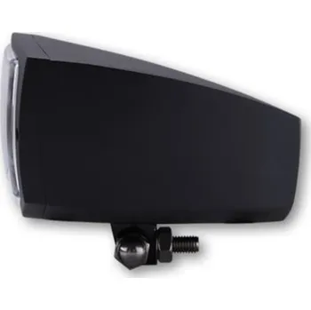 Osvětlení pro motocykl HIGHSIDER moto přední světlo EGON černé