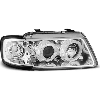 Přední světlomet TUNING-TEC Přední světla Audi A3 8L 96-00 Angel Eyes - chrom