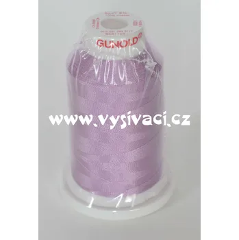 Nit vyšívací nit Gunold Sulky fialová 1031, návin 1000m, viskóza Jednotka: 1 kón návin 1000m