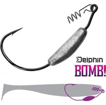 Háčky Delphin BOMB! HeavyShank / 5 ks velikost: 4/0 - 7 g