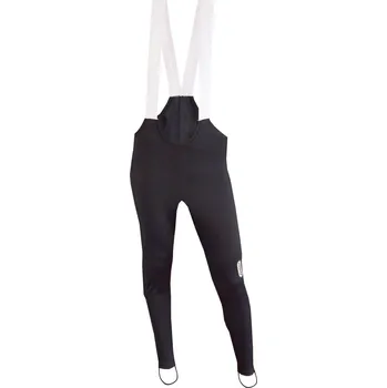 cyklistický dres Cycloschein Cycloschein ART 252 Cyklokalhoty pánské, dlouhé, šle, bez výztuže, černé - 180