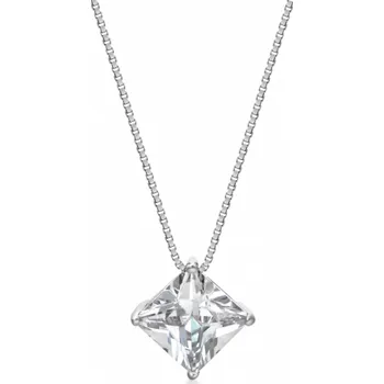 Náhrdelník SOFIA stříbrný náhrdelník YORP007-CZ8x8RH42