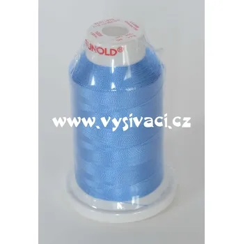 Nit vyšívací nit Gunold Sulky modrá 1029, návin 1000m, viskóza Jednotka: 1 kón návin 1000m