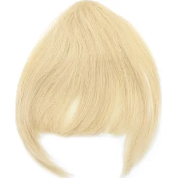 Příčesek Clip in ofina 100% lidské vlasy - REMY - světlejší blond