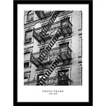 Černý nástěnný rámeček Styler Floryda, 33 x 43 cm ID_1411883