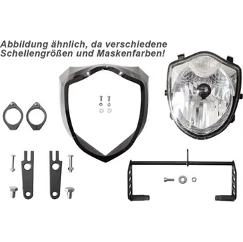 Osvětlení pro motocykl HIGHSIDER BA1 moto přední světlo se sadou pro 38-41mm