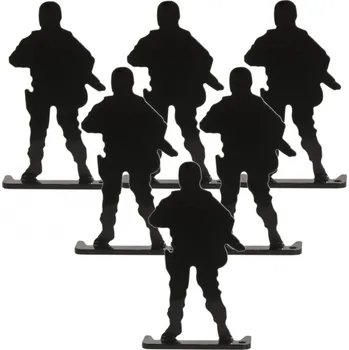 Příslušenství pro sportovní střelbu Raven Terče Beast Hunter kovoví vojáci 6ks