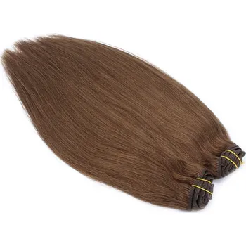 Příčesek Deluxe clip in sada 70cm středně hnědá