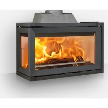 Krbová vložka Rohová krbová vložka Jotul I 620 FL s předním a levým bočním prosklením.