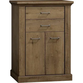 Komoda Eoshop TICANA T-3 komoda 2D-2S (Barva: Jasan světlý)