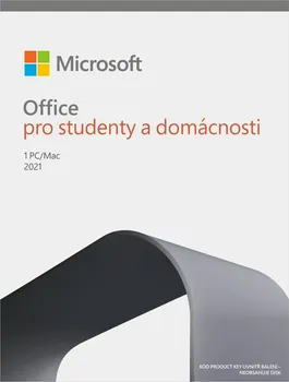 Microsoft Office 2021 pro domácnosti a studenty CZ elektronická licence