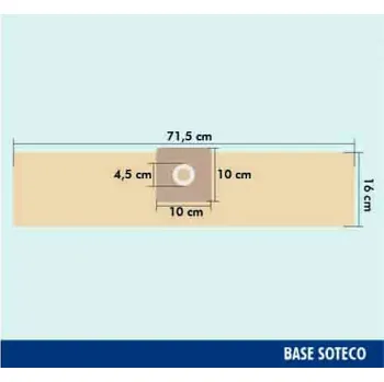 Sáček do vysavače HIT BASE SOTECO 101