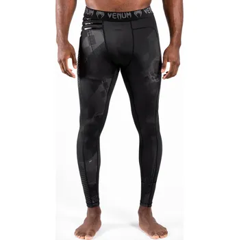 Pánské sportovní legíny Venum Skull - Black/Black Velikost: XXL
