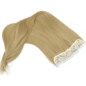 Příčesek Clip in rychlopás z kanekalonu 70cm – přírodní blond