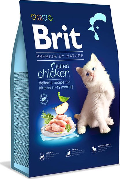 Brit Premium by Nature Cat. Kitten Chicken 8kg