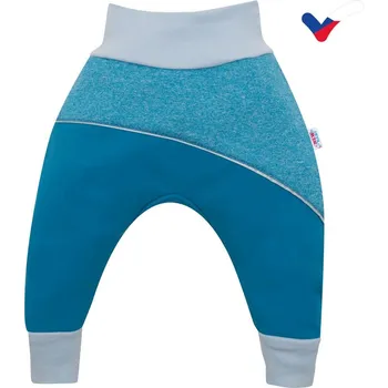 Softshellové kojenecké kalhoty New Baby modré, vel. 68 (4-6m)