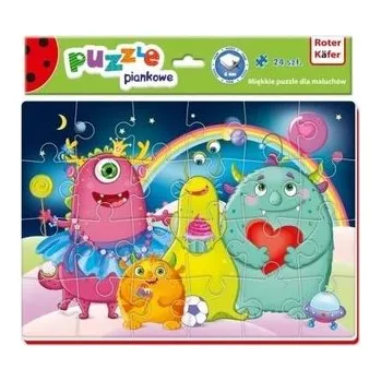 Puzzle Miękkie puzzle A4 Śmieszne zdjęcia Potworki