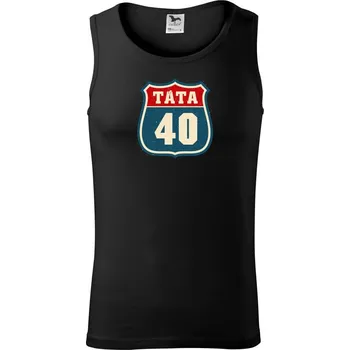 Táta 40 - Tílko pánské Core - S ( Černá )