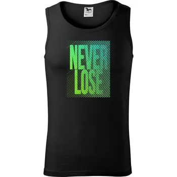 Never lose zelená - Tílko pánské Core - S ( Černá )