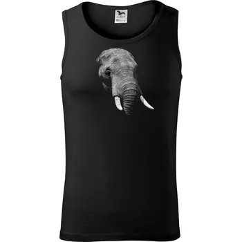 Slon ve tmě - Tílko pánské Core - XL ( Černá )