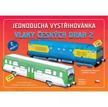 Jednoduchá vystřihovánka: Vlaky českých…