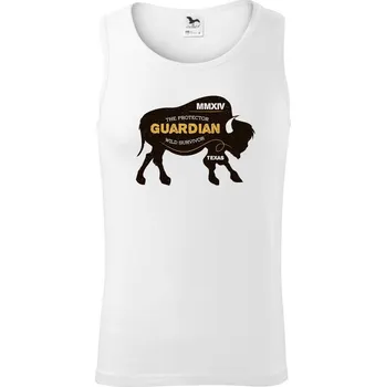 Bison guardian - Tílko pánské Core - M ( Bílá )
