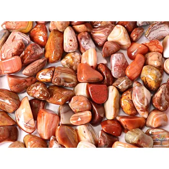 Drahý kámen Magieprirody.cz Tromlovaný kámen Achát Bahia M velikost 20 - 30 mm - Brazílie #236 Množství: 1ks