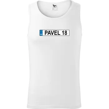 Pánská móda SPZ Pavel 18 - Tílko pánské Core - M ( Bílá )