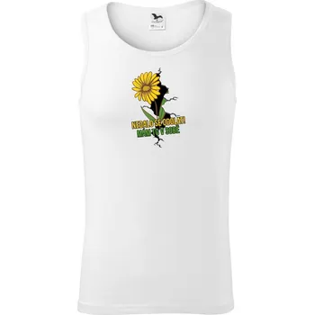 Nedalo se odolat, mám to v sobě zahradnice - Tílko pánské Core - L ( Bílá )