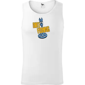 Dirt fishing - Tílko pánské Core - L ( Bílá )