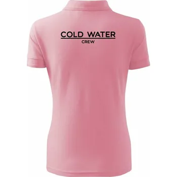 Cold water crew - Polokošile dámská Pique Polo - 2XL ( Růžová )