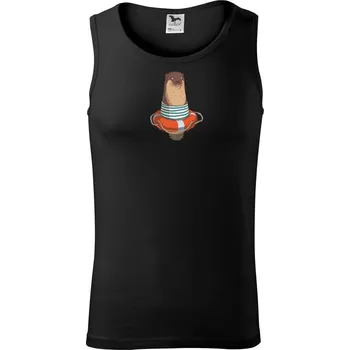 Pánské termoprádlo Vydra s kruhem - Tílko pánské Core - L ( Černá )