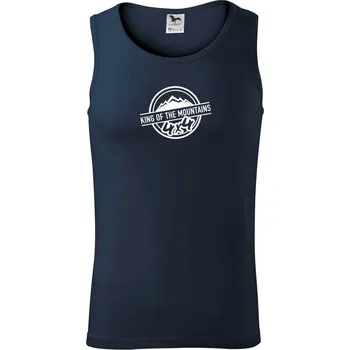 King of the Mountains - Tílko pánské Core - L ( Námořní modrá (velmi tmavá - téměř černá) )