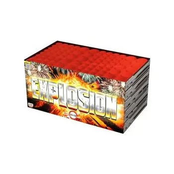 Zábavní pyrotechnika Kompaktní ohňostroj Explosion 84 ran / multikalibr