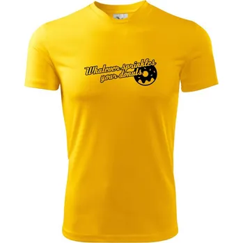 Whatever Sprinkles your Donuts - Dětské triko sportovní (dresovina) - 158 cm/12 let ( Žlutá )