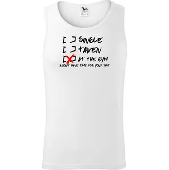 At the Gym - Tílko pánské Core - M ( Bílá )