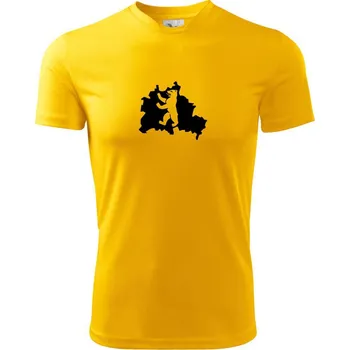 Chlapecké oblečení Berlín Erb - Dětské triko sportovní (dresovina) - 158 cm/12 let ( Žlutá )