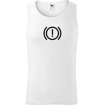 Brzda ikona - Tílko pánské Core - 2XL ( Bílá )