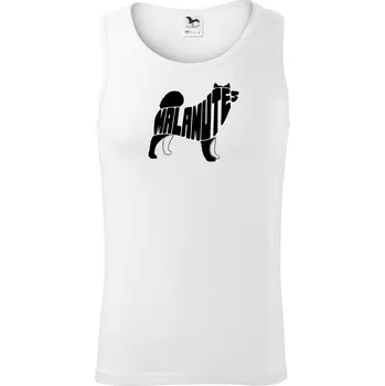 Malamut - Tílko pánské Core - M ( Bílá )