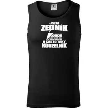 Zedník kouzelník - Tílko pánské Core - M ( Černá )