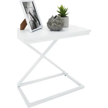 Noční stolek Tempo Kondela Příruční / noční stolek, bílá, APIA