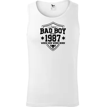 Bad boy since 1987 - Tílko pánské Core - 2XL ( Bílá )