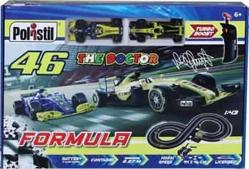 autodráha Polistil VR46 Formula Racing 1:43