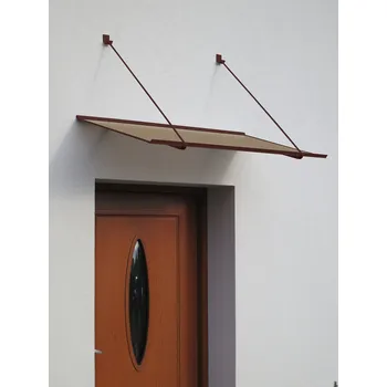 Stříška nad vchodové dveře LANIT PLAST, s.r.o. stříška nad dveře LANITPLAST SP1 120/70 hnědá LG2466