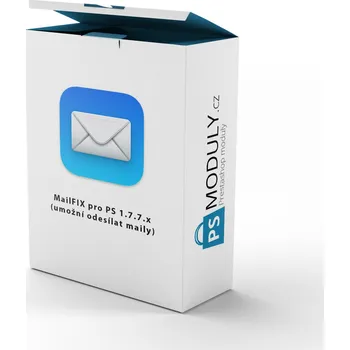 PrestaShop modul MailFIX pro PS 1.7.7.0+ (umožní odesílat maily)