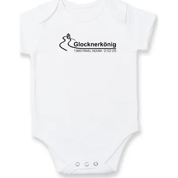 Kojenecký body Glockner - Body kojenecké s krátkým rukávem - Krátký r. do 3 měs ( Bílá )