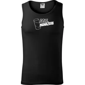Role manažera - Tílko pánské Core - XL ( Černá )