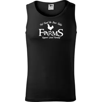 Pánské termoprádlo Put Food Farms - Tílko pánské Core - XL ( Černá )